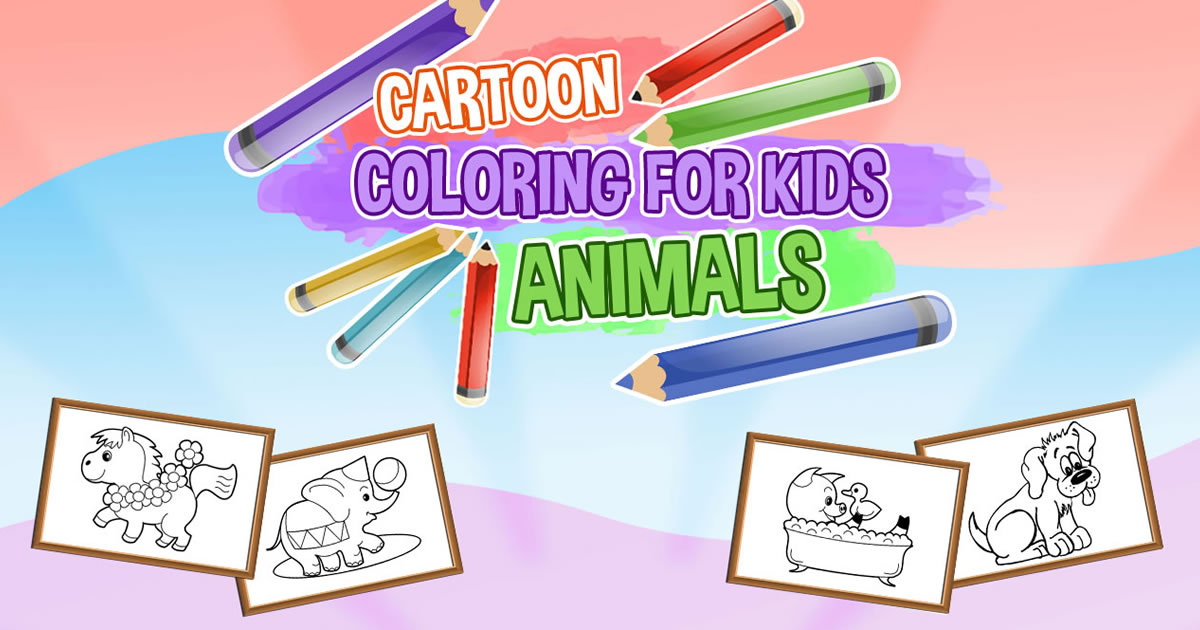Zdjęcie Cartoon Coloring for Kids - Animals