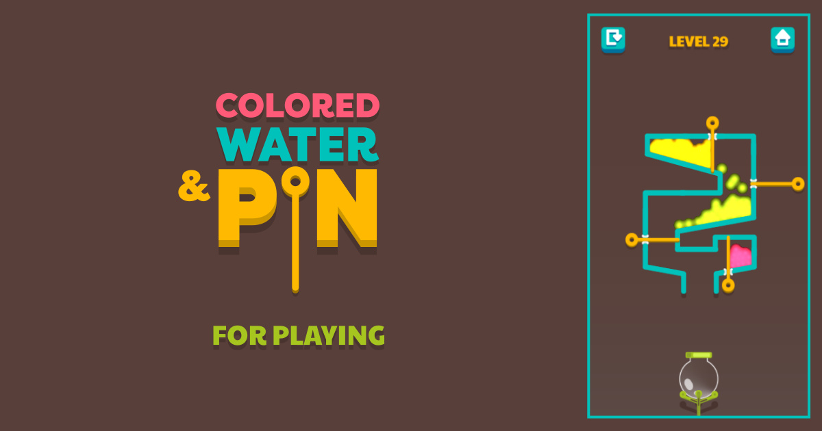 Zdjęcie Colored Water & Pin
