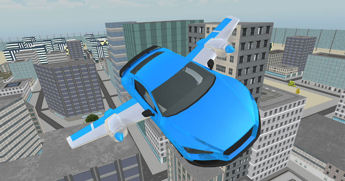 Zdjęcie Flying Car Simulator 3D 2020