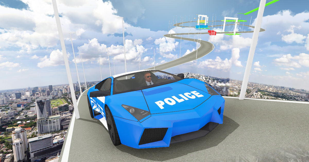 Zdjęcie Impossible Police Car Track 3D 2020