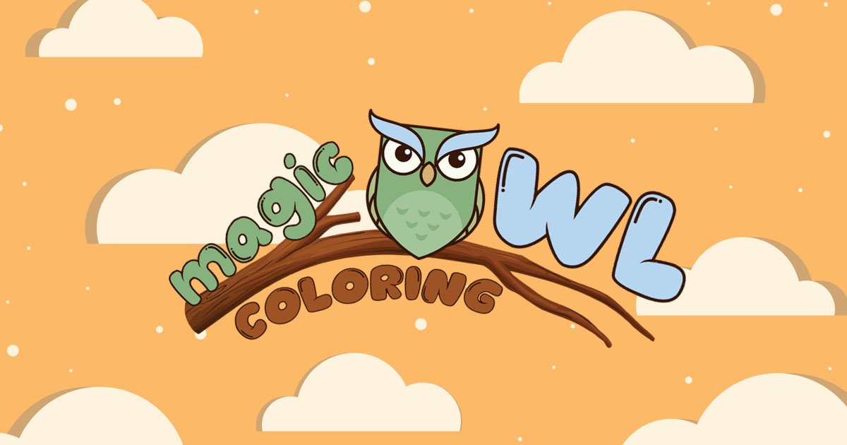 Zdjęcie Magic Owl Coloring