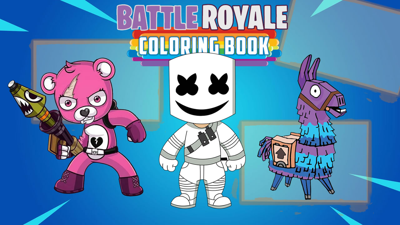 Zdjęcie Battle Royale Coloring Book