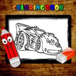 BTS Cars Coloring Book
