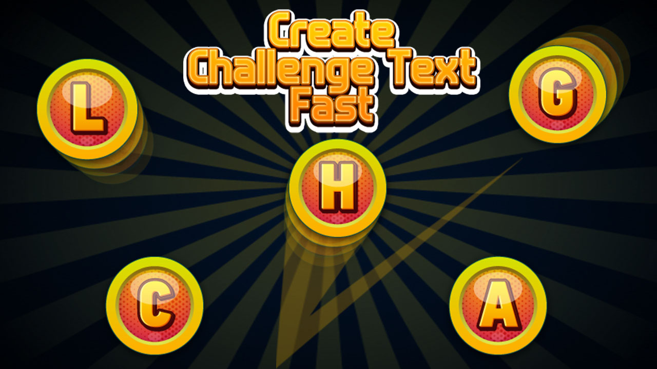 Zdjęcie Create Challenge Text Fast