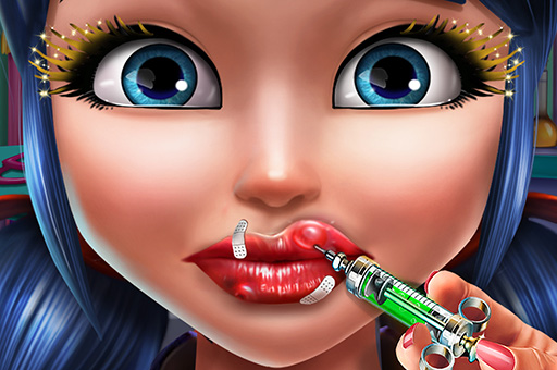 Zdjęcie Dotted Girl Lips Injections