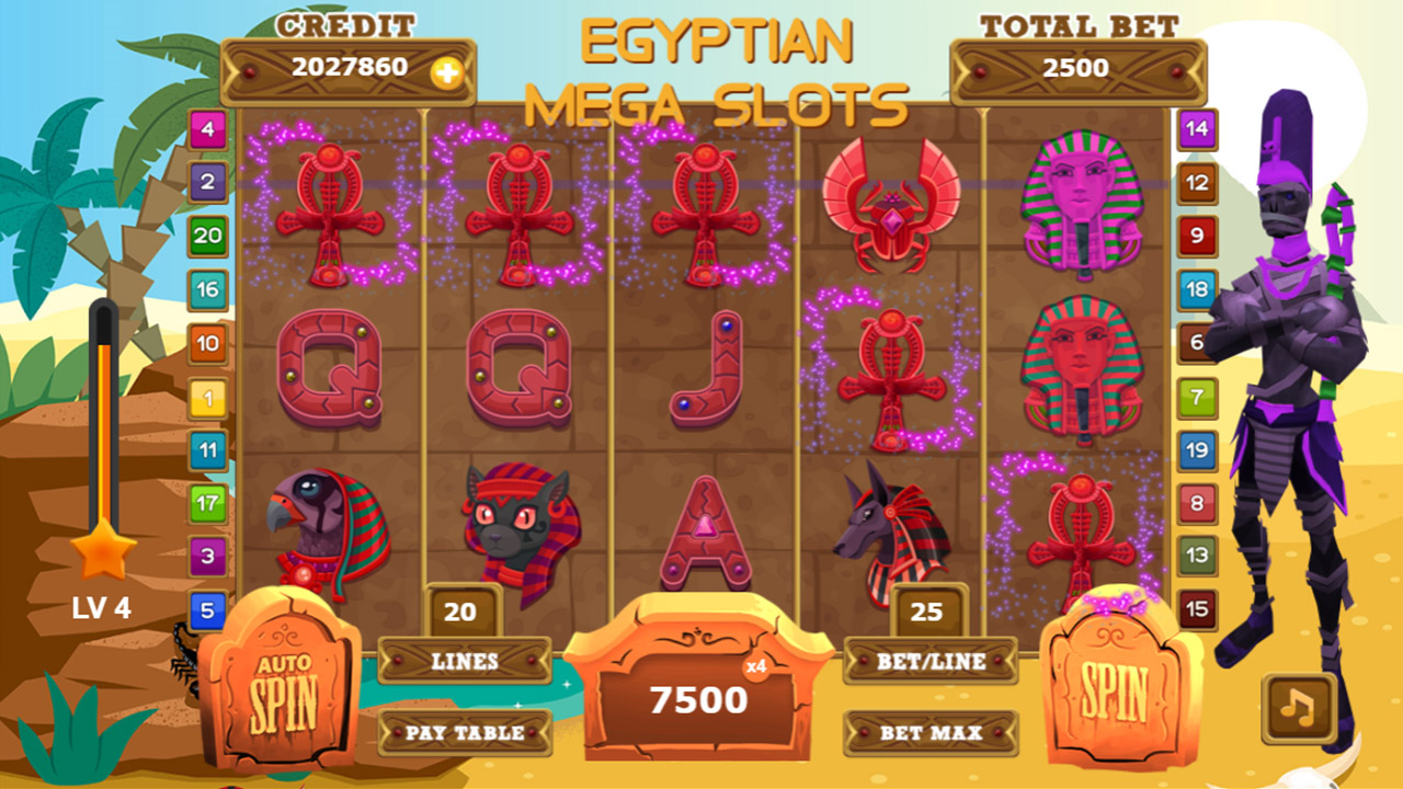 Zdjęcie Egyptian Mega Slots