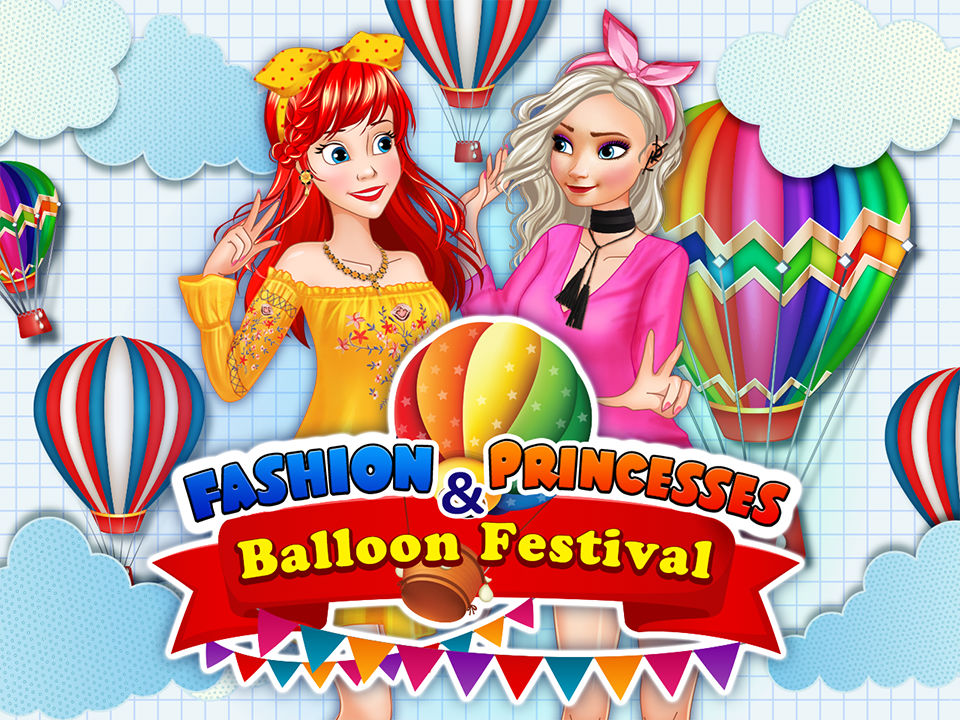 Zdjęcie Fashion Princesses And Balloon Festival