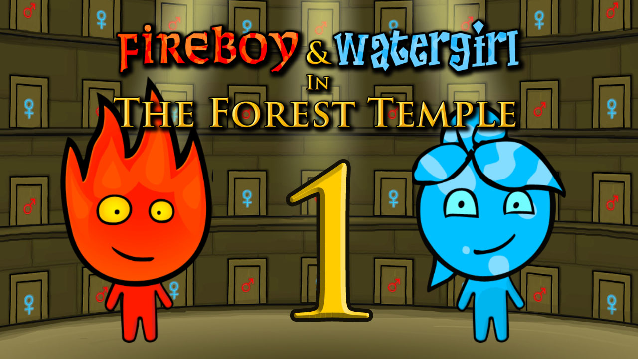 Zdjęcie Fireboy and Watergirl 1 Forest Temple