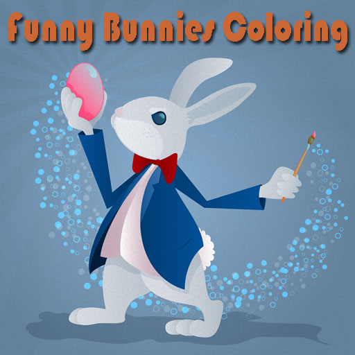 Zdjęcie Funny Bunnies Coloring