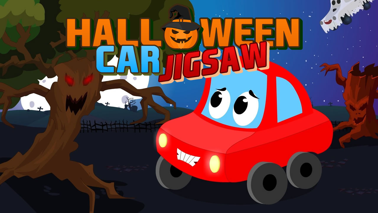 Zdjęcie Halloween Car Jigsaw