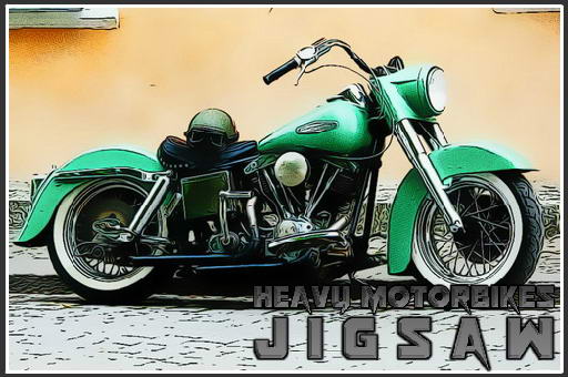 Zdjęcie Heavy Motorbikes Jigsaw