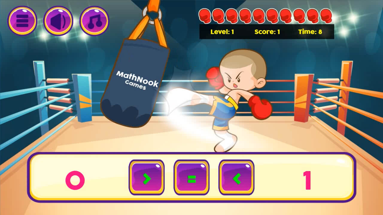 Zdjęcie Math Boxing Comparison