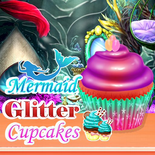 Zdjęcie Mermaid Glitter Cupcakes