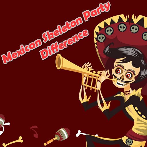 Zdjęcie Mexican Skeleton Party Difference