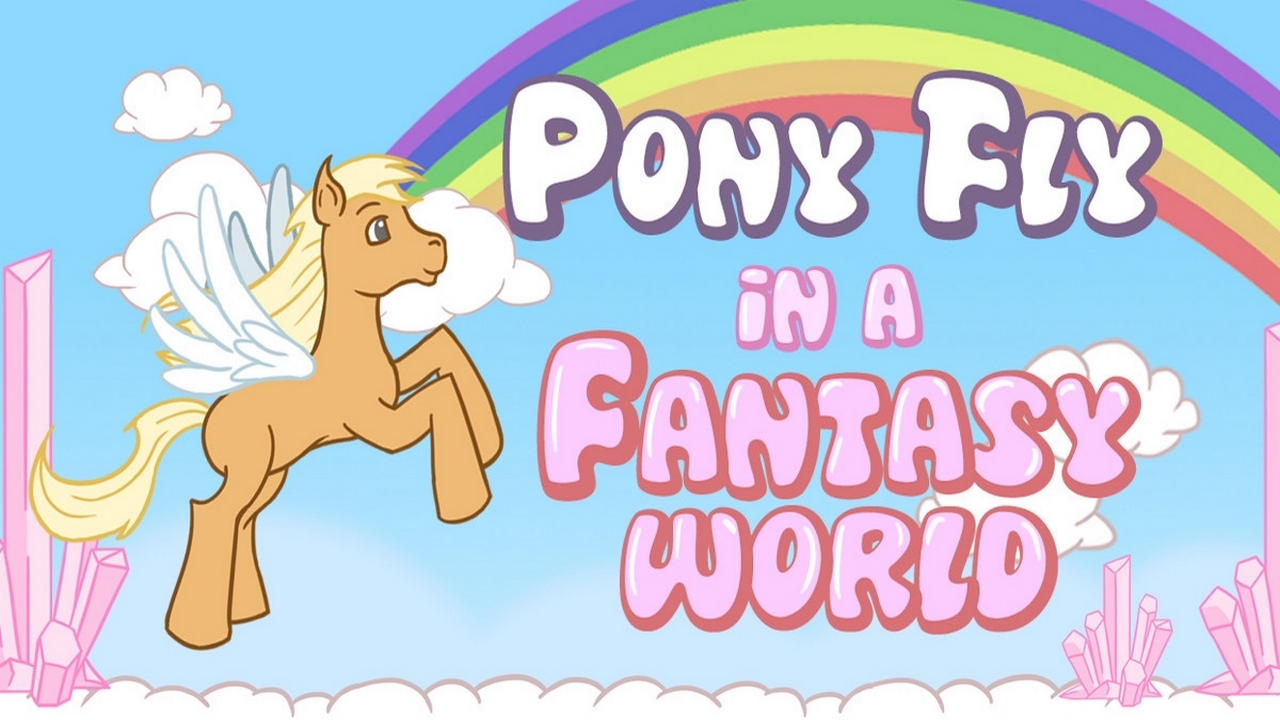 Zdjęcie Pony Fly in a Fantasy World
