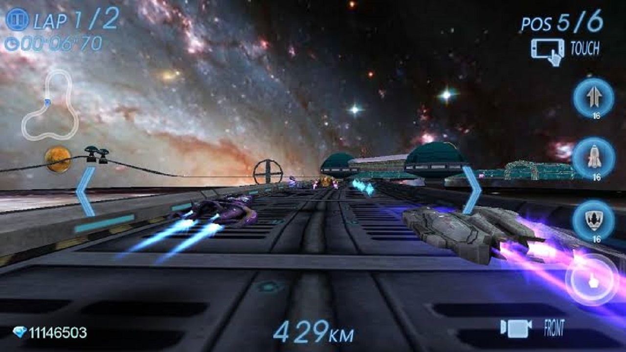 Zdjęcie Space Ship Racer Game 2019